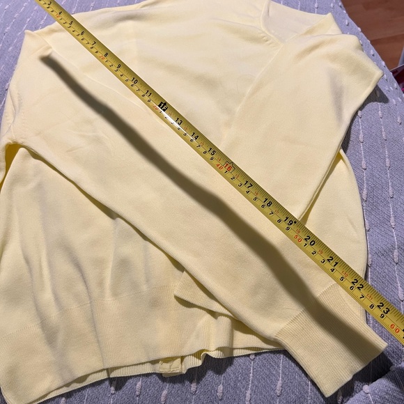 Ban Lon vintage like new classic yellow button up sweater. So soft. - Picture 6 of 6